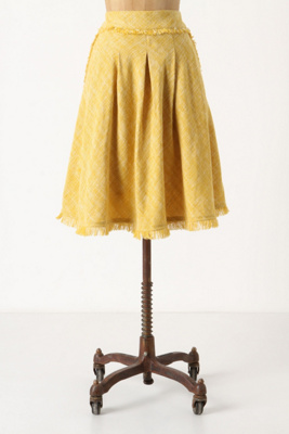 Buttered Tweed Skirt