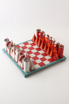 Terracotta Chess Set