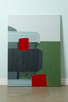 Red Stairwells By Heather Braun-Dahl