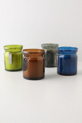 Capri Blue Hourglass Candle Jar