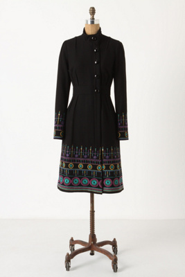 Stitched Spindles Coat