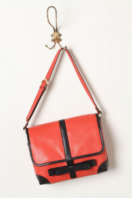 Leather Ribbon Satchel