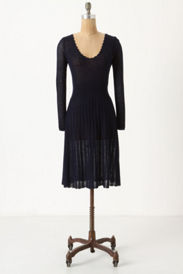 Pointelle Sweater Dress