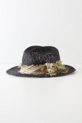 Piped Madras Fedora