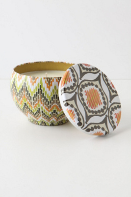 Tapestry Bubble Candle Tin