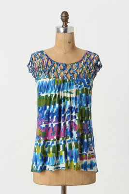 Openwork Tee