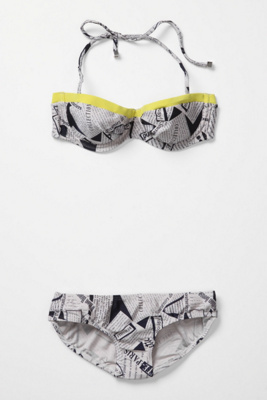 Newsprint Bikini