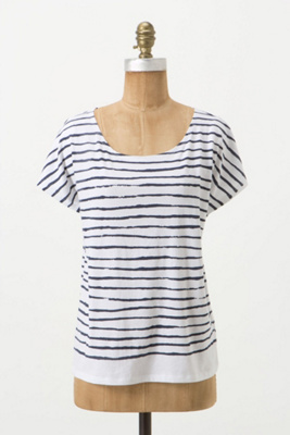 Broken Stripe Tee