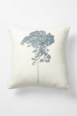 Faux Bois Pillow, Birch