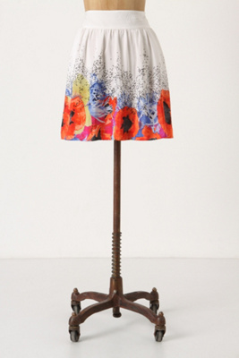 Scattered Heartsease Skirt