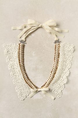 Chained Lace Bib - Anthropologie.com