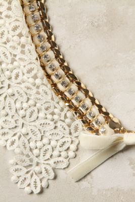 Chained Lace Bib - Anthropologie.com