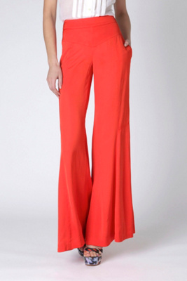 Kimono Satin Wide-Legs