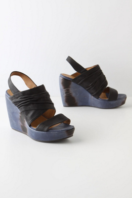 Shibori Stacked Wedges