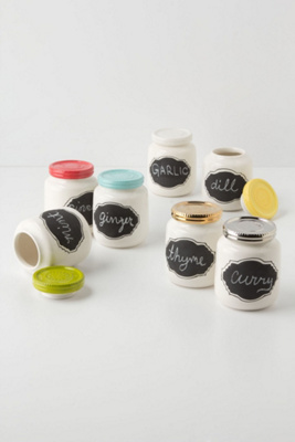 Chalkboard Spice Jar
