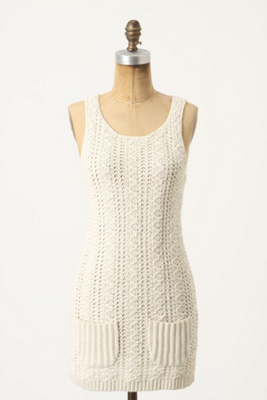 Pocketed Crochet Tunic