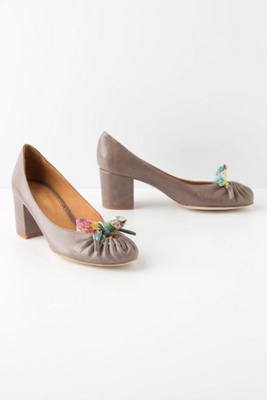 Keyhole Block Heels