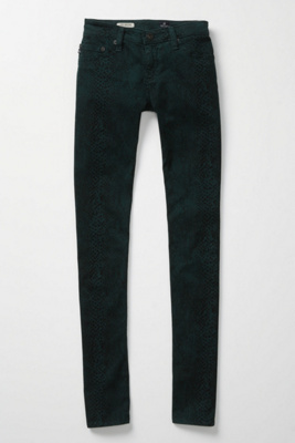 AG Sateen Snakeskin Leggings