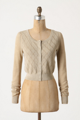 Precious Metals Cardigan