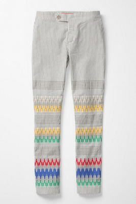 Stitched & Striped Pants