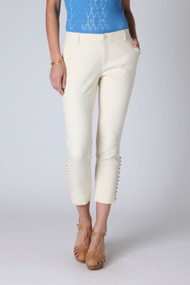 Ivory Admiral Trousers