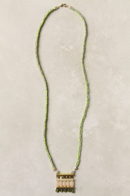 Plaited Rope Necklace