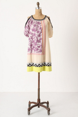 Brimming Borders Mini-Dress