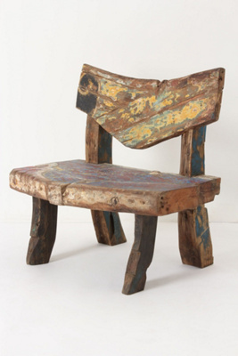 Reclaimed Boat Bench 