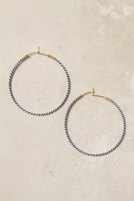 Filament-Striped Hoops