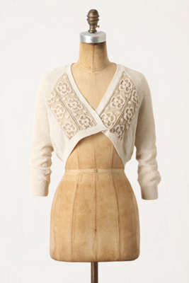 Blanched Blossoms Cardigan