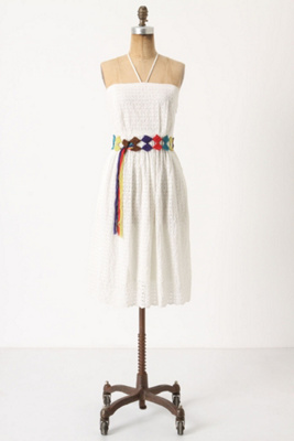 Blanched Eyelet Dress