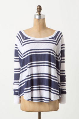 Curved Stripes Dolman