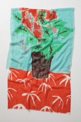 Le Printemps Scarf, Blue