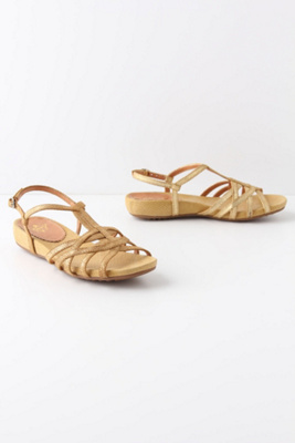 Twined Shimmer T-Straps
