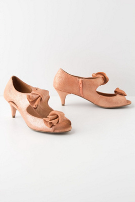 Tied Calla Kitten Heels