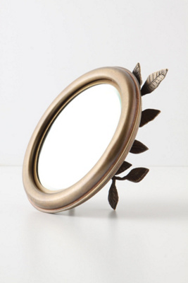 Magnolia Leaf Hand Mirror