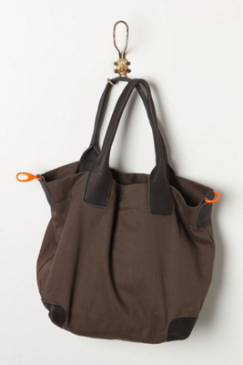 Neon Clipped Utility Tote