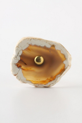 Agate Slice Knob 
