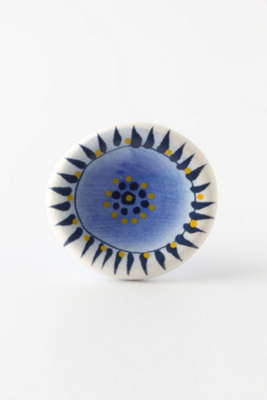 Vega Burst Knob, Aqua