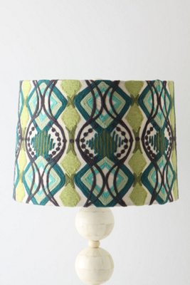 Painted Picea Lampshade
