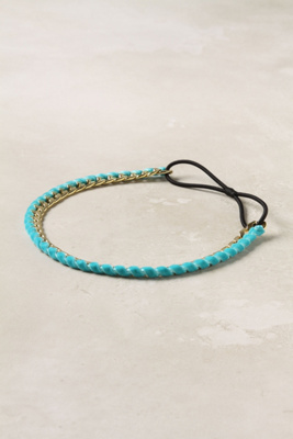 Chained Velvet Headband 