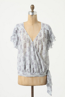 Hedera Wrap Blouse