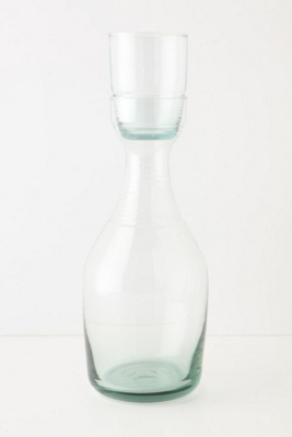 Grooved Decanter Set 