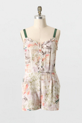 English Breakfast Silk Romper