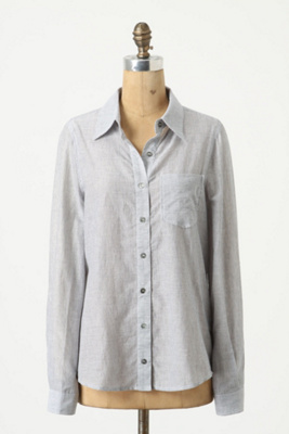 Sylvia Open Back Buttondown