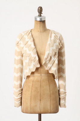 Ruffled Motion Shrug
