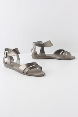 Split Strap Rain Sandals 