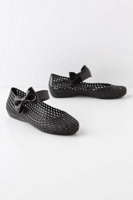 Basketweave Rain Flats 