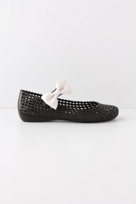 Basketweave Rain Flats 