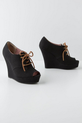 Lilly Lace-Up Wedges